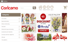 Tablet Screenshot of coricamo.com