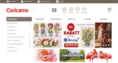 Desktop Screenshot of coricamo.de